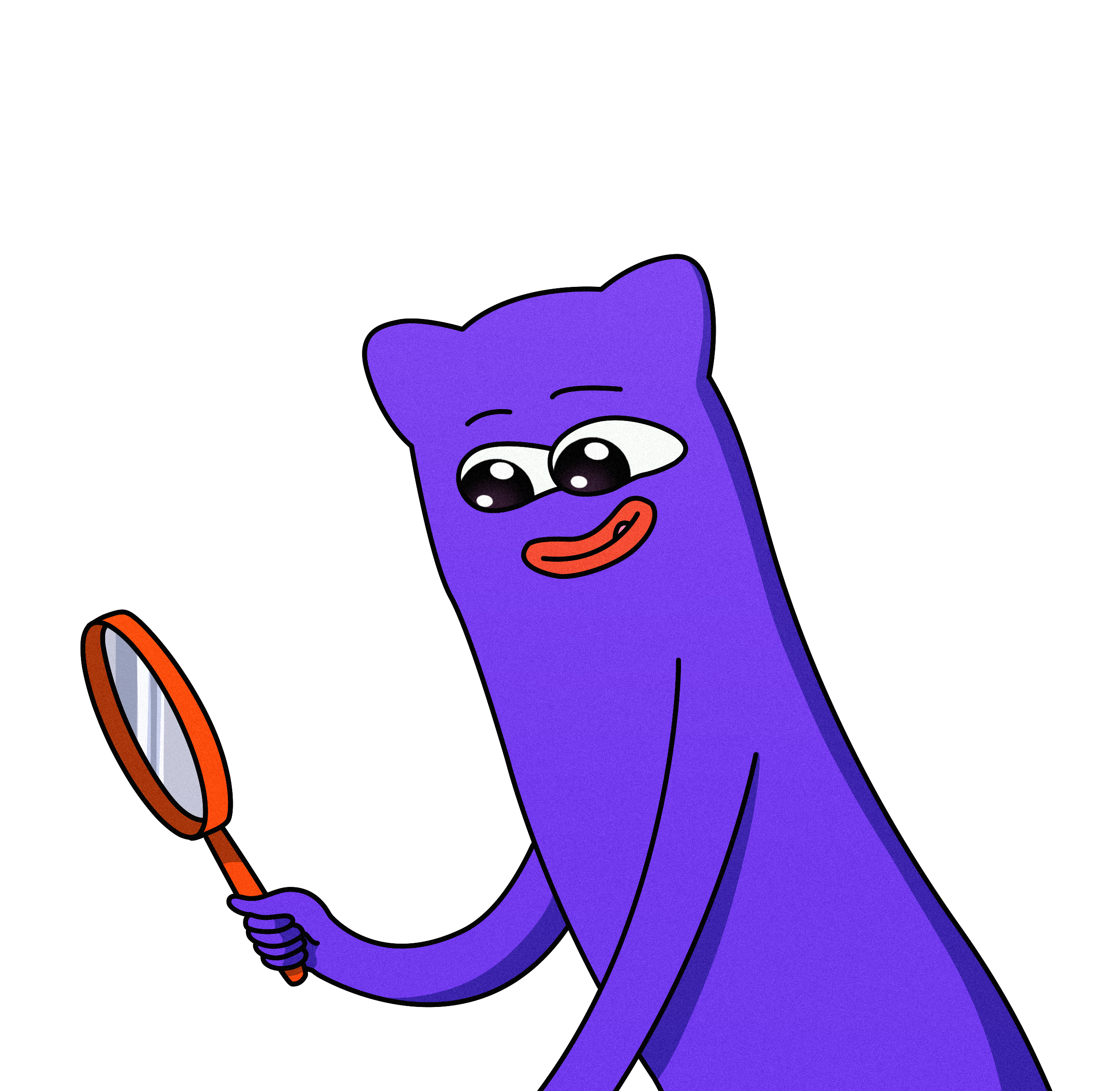 Moni character sticker